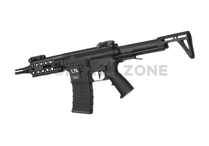 Classic Army AR4 SBR with E.T.U in Black  AEG 0,5 Joule